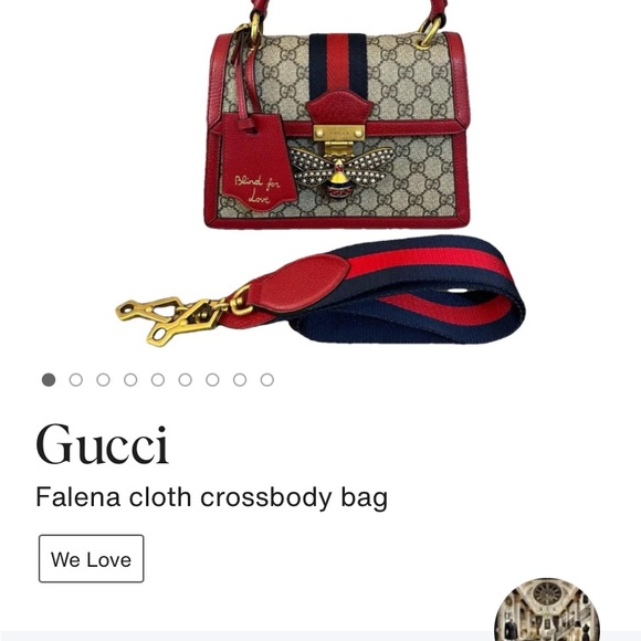 Falena Gucci handbag beautiful only been used twice great condition - Picture 3 of 4